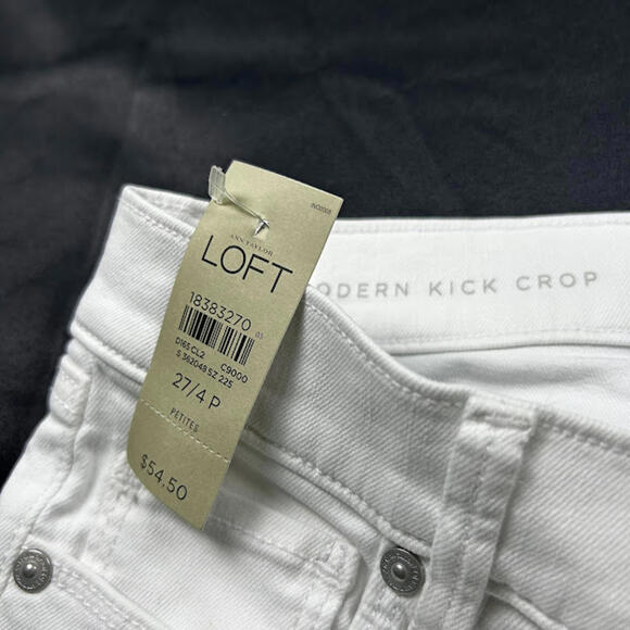 LOFT White Ankle & Cropped Jeans - Picture 6 of 7